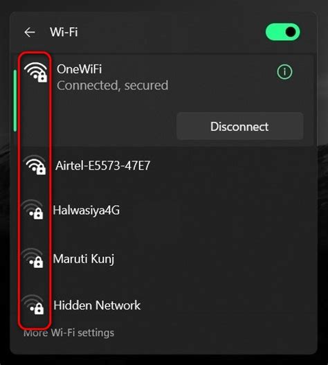Activating wifi reception on windows 10